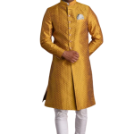 Golden Diamond Maharaja Sherwani - Buy Royal Silk | Jaipurio